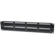 Patch panel 48-portów RJ45 UTP Cat5e 2U Rack 19