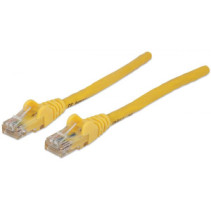 Patchcord Cat5e UTP 3m 100% CU żółty