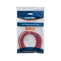 Patchcord Cat5e UTP 2m 100% CU czerwony
