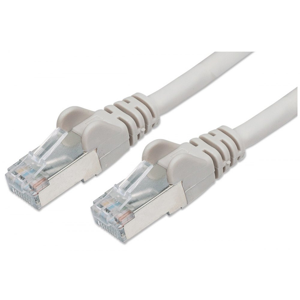 Patchcord Cat5e FTP 5m 100% CU szary