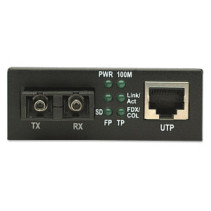 Media konwerter 100Base RJ45 na SC SM Duplex, 40 km