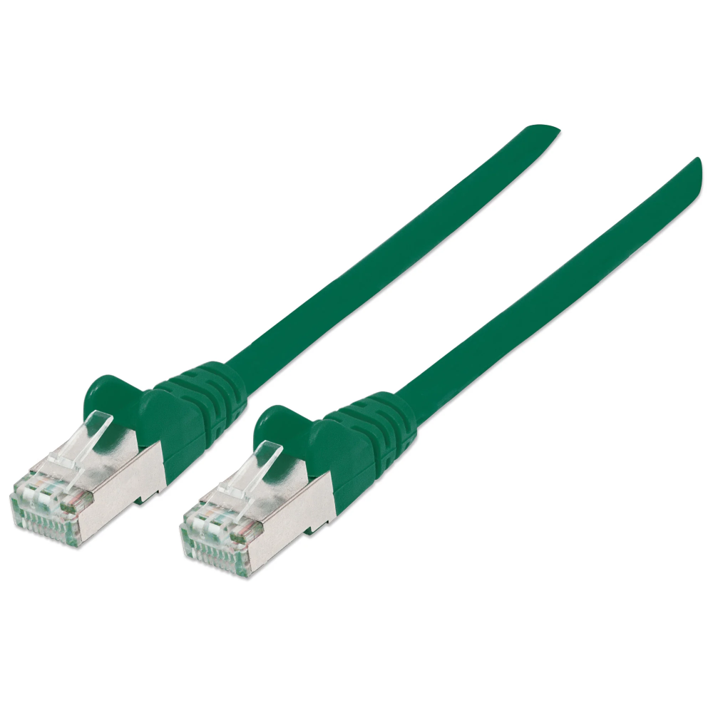 Patchcord Cat5e SFTP 2m 100% zielony