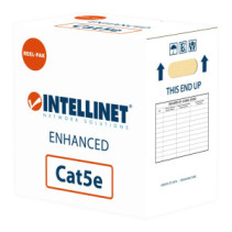 Kabel skrętka Cat5e FTP linka 305m 100% CU szary