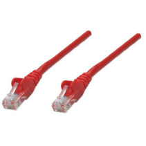 Patchcord Cat5e UTP 15m 100% CU czerwony
