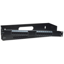 Uchwyt ścienny Rack 19 2U - na 2 urządzenia, z zawiasem