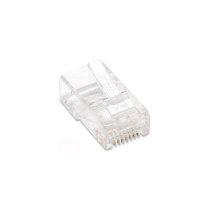 Wtyk RJ45 8P/8C Cat5e UTP, drut, 100 szt