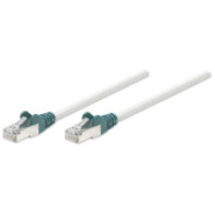 Patchcord Cat5e SFTP 7,5m 100% CU CrossOver szary