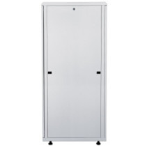 Szafa stojąca złożona 42U 600x600 rack 19 drzwi szkło szara