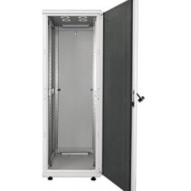 Szafa stojąca złożona 42U 600x600 rack 19 drzwi szkło szara